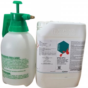 Insetticida professionale pronto all’uso contro cimici da letto – Tanica 5 litri con pompa inclusa