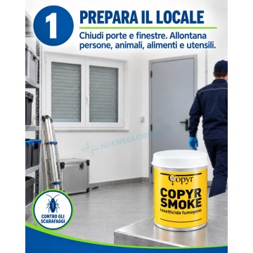 Insetticida fumogeno, per...