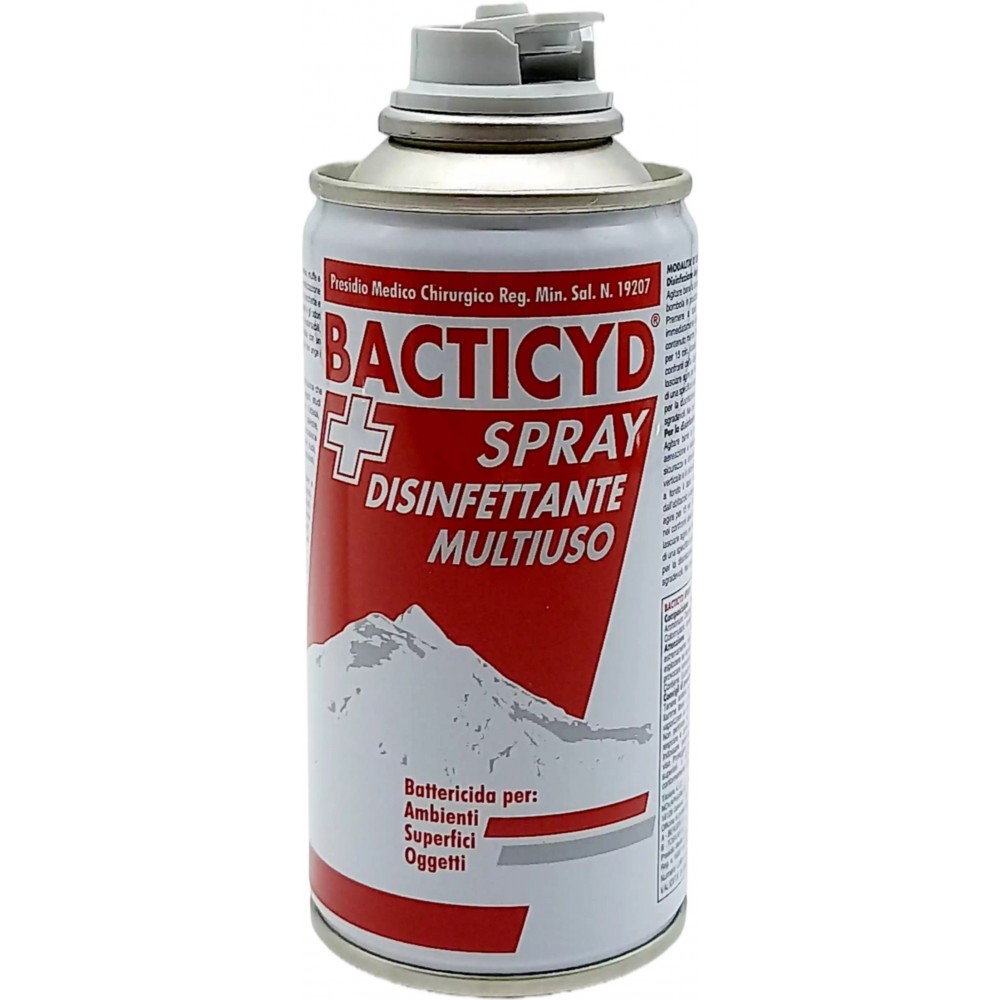 Disinfettante spray per ambienti, presidio medico chirurgico: Bacticyd 150  ml