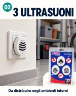 Ultrasuono e trappole per topi, soluzione per piccoli ambienti, protezione da roditori. - immagine 3