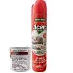 Anti acaro e anti psocotteri. Kit completo