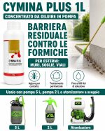 Anti-formiche, professionale, Insetticida-formiche, Cymina Plus, concentrato, 1Lt. - immagine 3