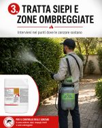 Anti zanzare, anti insetto, insetticida potente, disinfestazione professionale: Cymina Plus da 5 Litri - immagine 4