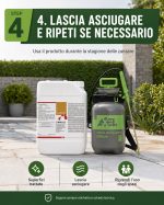 Anti zanzare, anti insetto, insetticida potente, disinfestazione professionale: Cymina Plus da 5 Litri - immagine 5