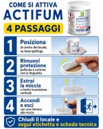 Antipulci, fumogeno-insetticida, ambienti interni , barattolo 30 gr. ACTIFUM - immagine 2