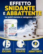 Antipulci, fumogeno-insetticida, ambienti interni , barattolo 30 gr. ACTIFUM - immagine 3