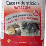 Bustine per topi, esche topi, confezione 1,5 Kg: RATACUM PASTA