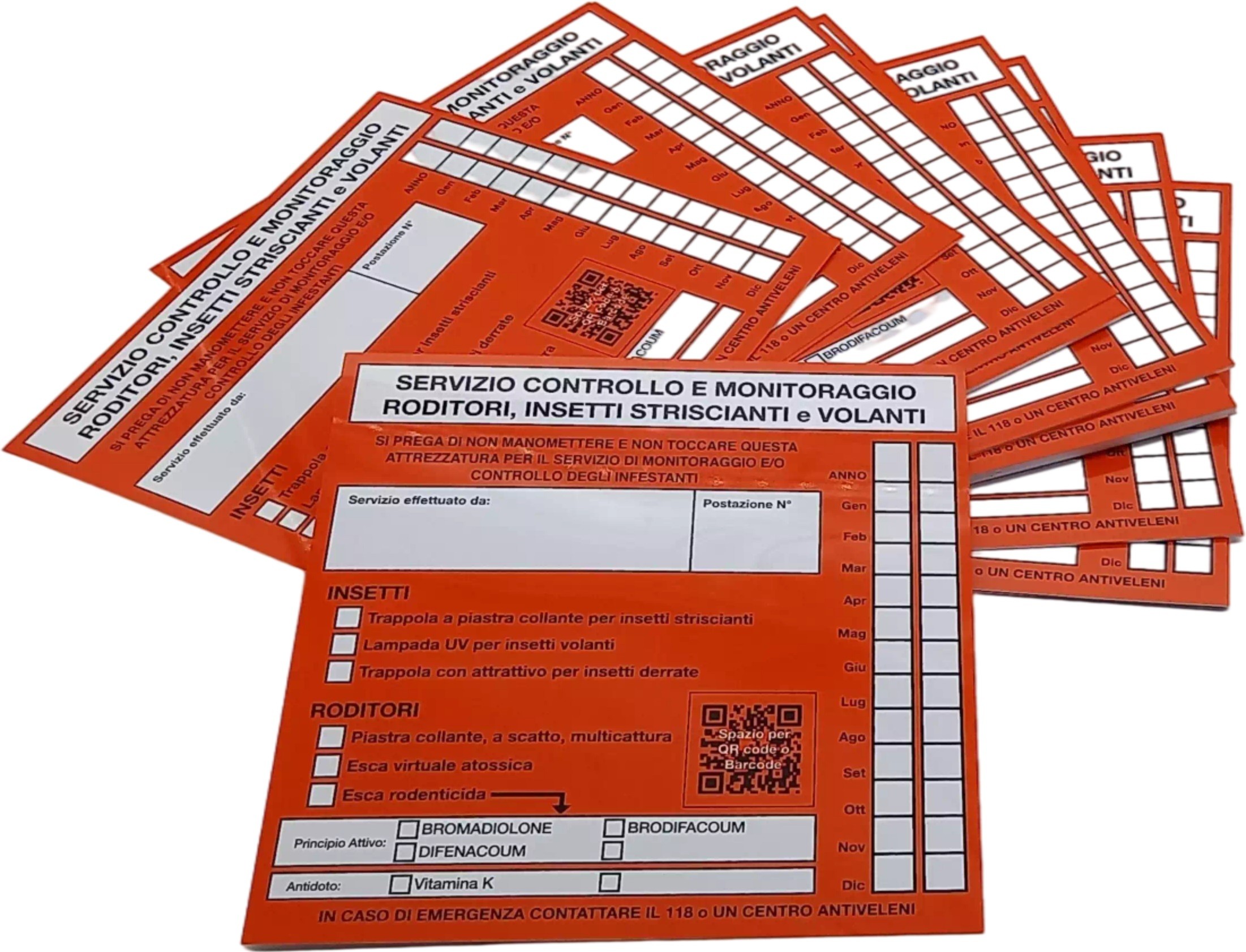 Cartelli per derattizzazione, in plastica, segnalazione pericolo derattizzazione, 50 pezzi. Cartelli per derattizzazione, in plastica, segnalazione pericolo derattizzazione, 50 pezzi. - immagine 1