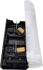 Contenitore per topi e ratti, a tunnel, multi funzione con 2 trappole scatto e 10 trappole adesive - immagine 3