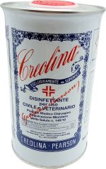 Creolina per disinfettare da batteri e virus, allontana topi, scarafaggi e insetti. Barattolo da 1 L.