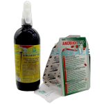 Disinfestazione anobio del pane con piretro + trappola con attrattivo, Kit efficace e specifico