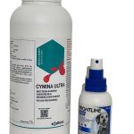 Disinfestazione anti-pulci per ambienti, gatti e cani, Frontline spray e Cymina Ultra