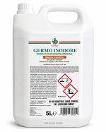 Disinfettante contro virus, batteri, liquido concentrato, ampio spettro d'azione, Germo Inodore da 5 litri
