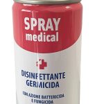 Disinfettante spray autosvuotante, elimina batteri, cattivi odori