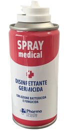 Disinfettante spray autosvuotante, elimina batteri, cattivi odori