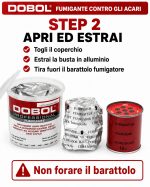 Dobol contro gli Acari, insetticida fumogeno, barattolo 10 grammi. - immagine 3