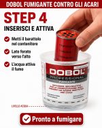 Dobol contro gli Acari, insetticida fumogeno, barattolo 10 grammi. - immagine 5