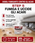 Dobol contro gli Acari, insetticida fumogeno, barattolo 10 grammi. - immagine 6