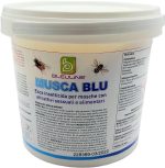 Esca insetticida per mosche, granulare, con attrattivi sessuali e alimentari: Musca Blu secchio da 1 Kg