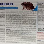 Esca topicida blocchi paraffinati, cartone 10 Kg: Brodibleu Block