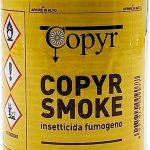 Fumogeno per acari in casa, permetrina elimina gli acari: COPYR SMOKE da 30 grammi