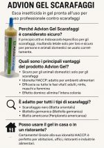 Gel contro le blatte, professionale, insetticida distrugge tutte le specie di scarafaggi: Advion Gel Scarafaggi siringa 30 gr. - immagine 2