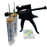 Goliath gel blatte, 2 cartucce da 30 gr. con pistola e ago in acciaio