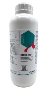 Insetticida contro gli acari, spray, potente, pronto all'uso: STING RTU da 1 Lt.