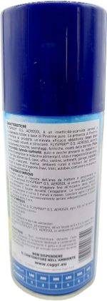 Insetticida elimina mosche, scarafaggi, formiche, insetti striscianti e volanti, autosvuotante: COPYR FLYSPRAY 150 ml - immagine 2