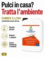 Insetticida elimina pulci pronto all'uso per casa, esterni e giardino. Tanica 5 Litri - immagine 2