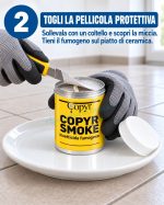 Insetticida fumogeno, per blatte e scarafaggi in casa: COPYR SMOKE da 30 grammi - immagine 3