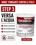 Insetticida fumogeno per pulci, ambienti interni, non macchia, senza gas: Dobol fumigante - immagine 4