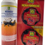 Insetticida in polvere, per formiche più trappole per interni ed esterni: NEODUST 500gr e Nexa Formiche