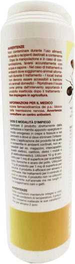 Insetticida in polvere per zecche, barattolo da 500 grammi: NEODUST - immagine 2