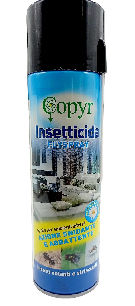 Insetticida per pesciolini d'argento, insetti della polvere, con piretro, con cannuccia: FLYSPRAY Insetticida per pesciolini d'argento, insetti della polvere, con piretro, con cannuccia: FLYSPRAY - immagine 1