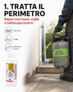 Insetticida per scarafaggi Cymina Plus da 1 Litro e pompa a pressione da 5 Litri - immagine 2
