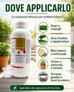 Insetticida per zanzara tigre in giardino, professionale, soluzione contro le zanzare: PERMACOL con misurino - immagine 4