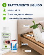 Kit cimici da letto, trattamento completo liquido + fumogeno: Delta Super + Duracid - immagine 4