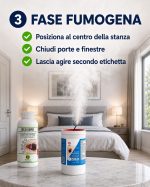 Kit cimici da letto, trattamento completo liquido + fumogeno: Delta Super + Duracid - immagine 5