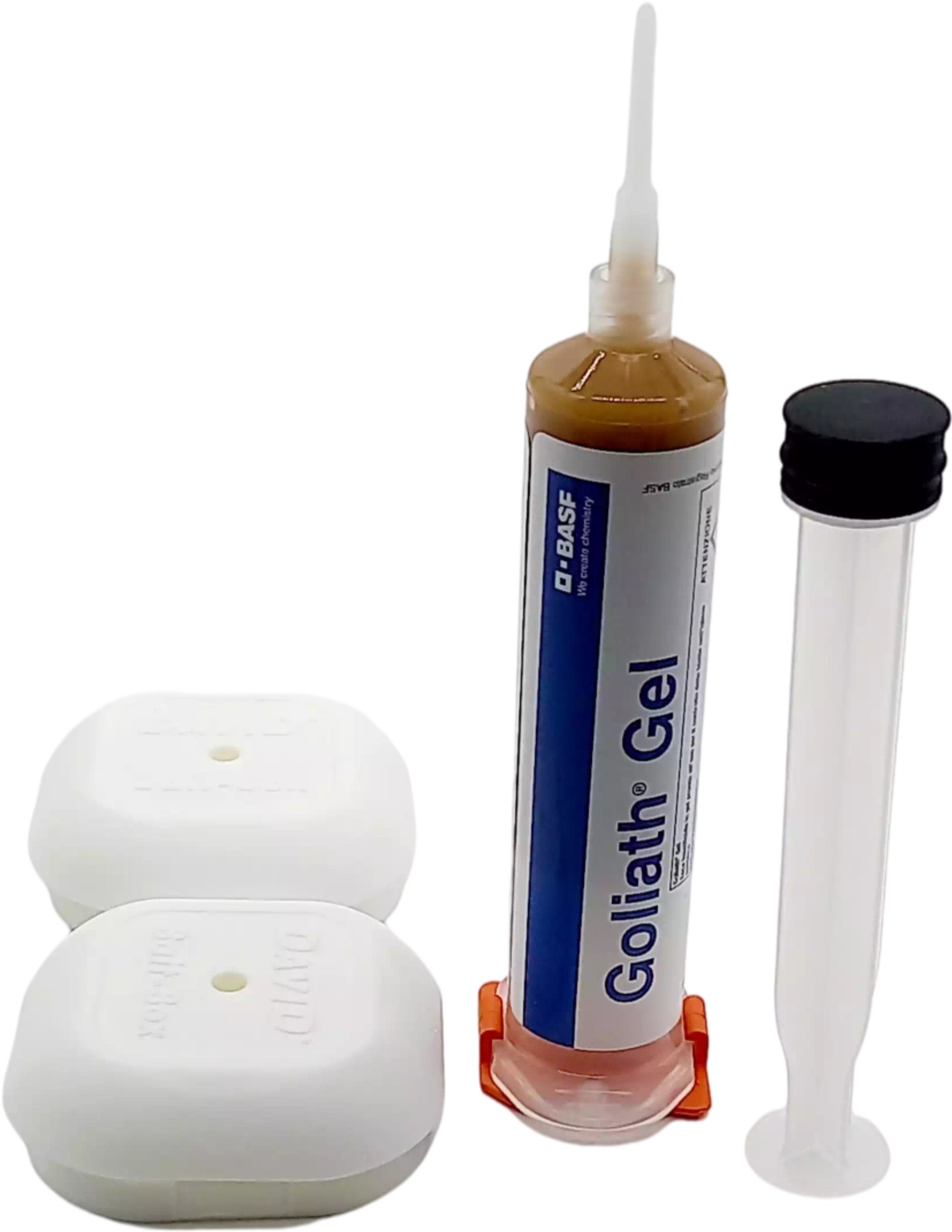Kit Goliath gel scarafaggi New+ contenitori di esche per scarafaggi, Kit efficace Kit Goliath gel scarafaggi New+ contenitori di esche per scarafaggi, Kit efficace - immagine 1