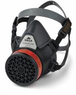 Maschera per insetticidi e disinfestazione, kit con 2 filtri inclusi