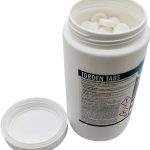 Pastiglie di cloro per sanificazione, disinfezione, barattolo da Kg 1: Torden tabs