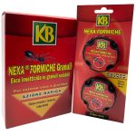 Soluzione per eliminare le formiche, per giardino e casa, esca in granuli e trappole, Kit Nexa antiformiche