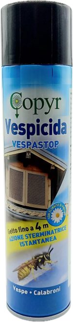 Spray anti-vespe, professionale, per nidi vespe, calabroni: VESPA STOP