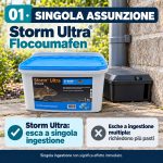 Esche paraffinate per topi, veleno per topi-ratti in blocchi: Storm Ultra - immagine 2