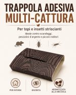 Trappola Adesiva per Scarafaggi e Topi | Unica Soluzione Multi-Cattura per Interni - immagine 2