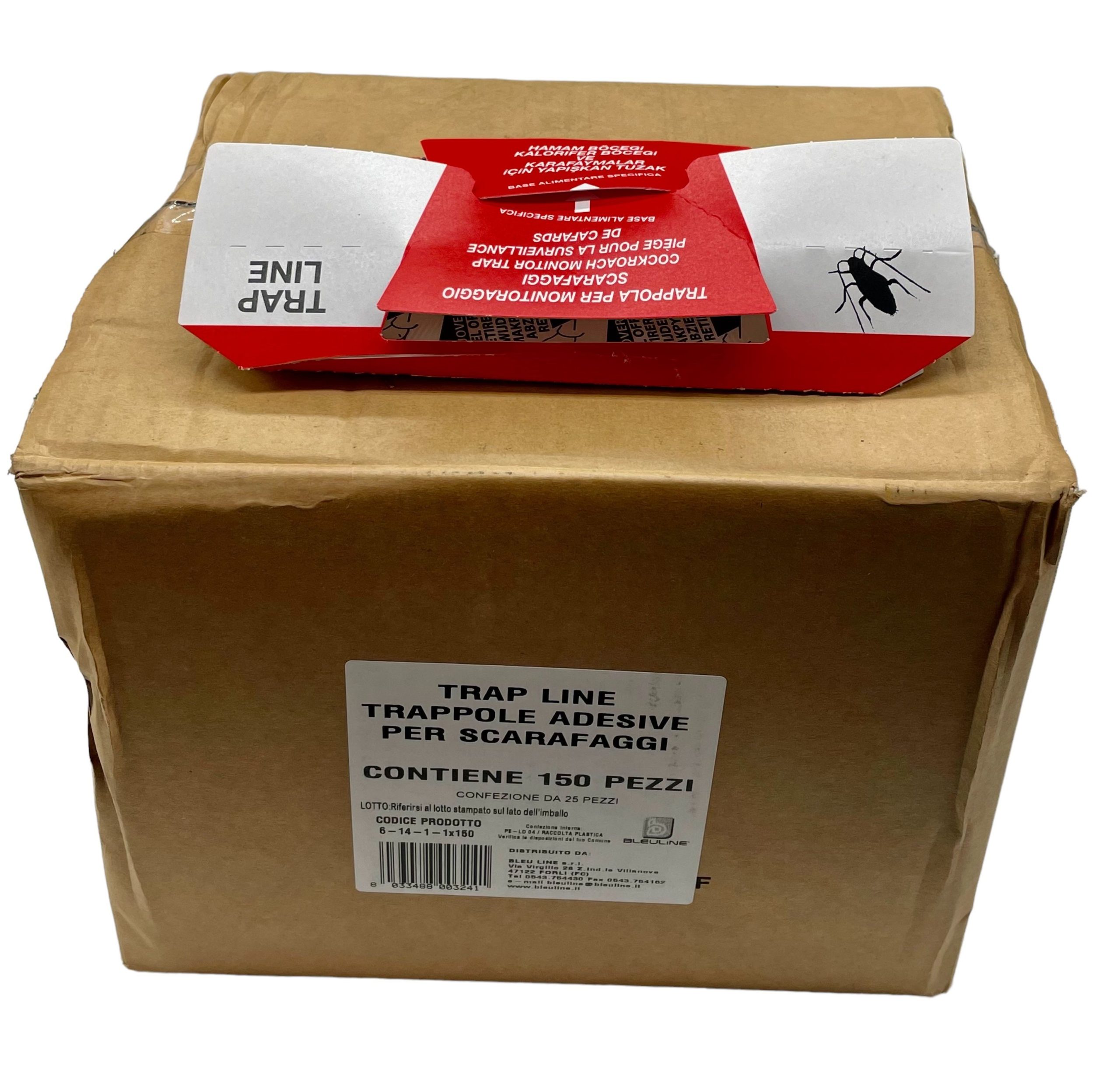 Trappola per scarafaggi, cattura blatta nera, blattella germanica, efficace ecologica. Trappola per scarafaggi, cattura blatta nera, blattella germanica, efficace ecologica. - immagine 1