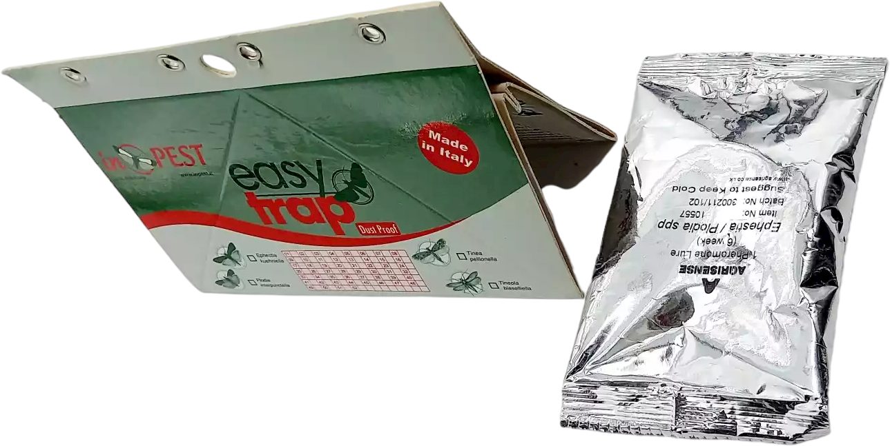 Trappola per tignole, farfalline del cibo, tarme della farina, 2 feromoni specifici: Easy Trap Trappola per tignole, farfalline del cibo, tarme della farina, 2 feromoni specifici: Easy Trap - immagine 1