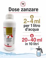 Trattamento anti zanzare, giardino, esterni, principio attivo cipermetrina: Cymina Plus da 1 Litro - immagine 4