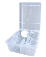 Postazione di derattizzazione con chiave di sicurezza, in plastica resistente alle intemperie - immagine 3